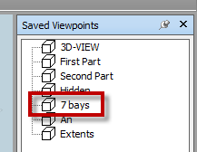 Importing a Scaffold into Navisworks